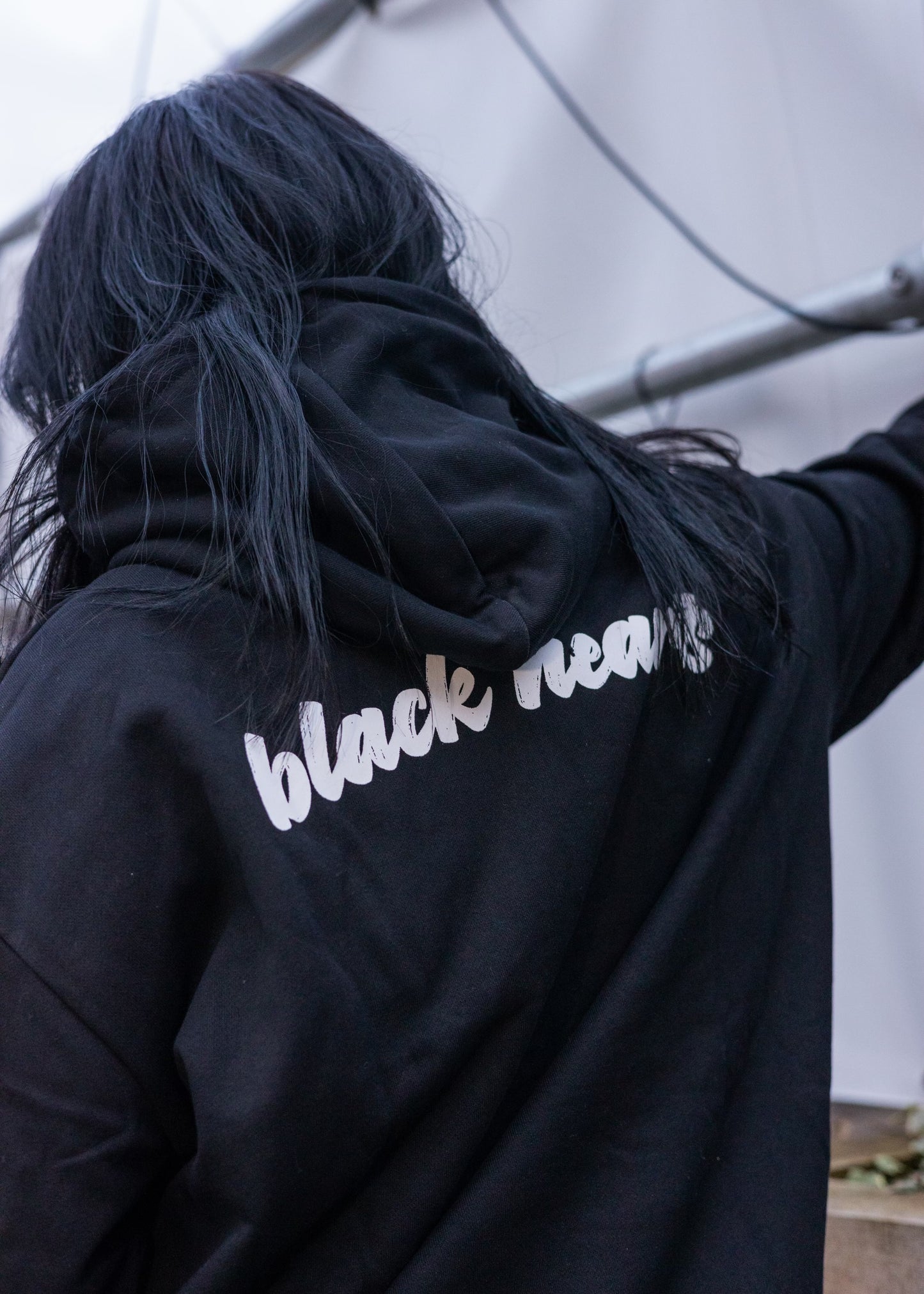 Black Hearts Heavyweight Hoodie [400 GSM]